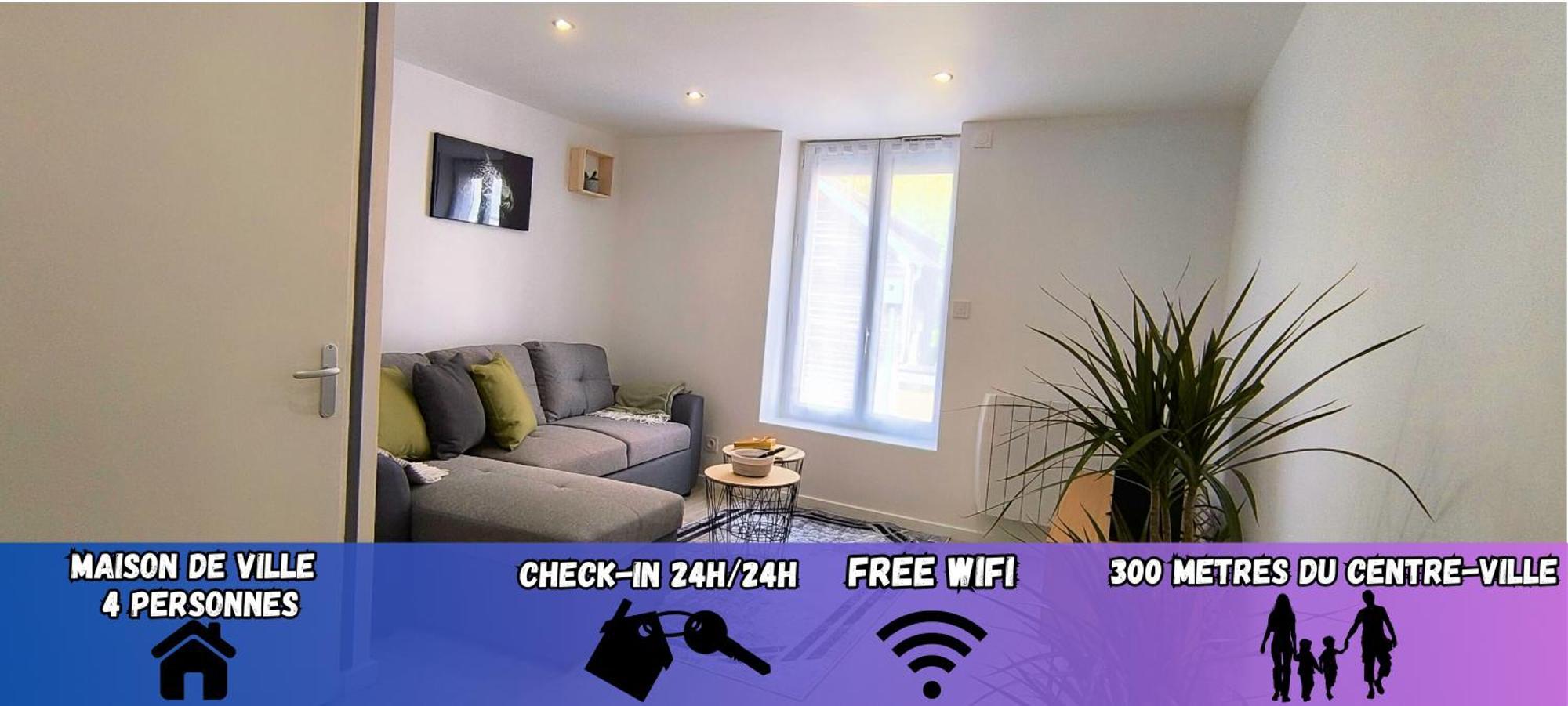 "Modern Cosy" Hyper Centre Villa Bernay  Luaran gambar
